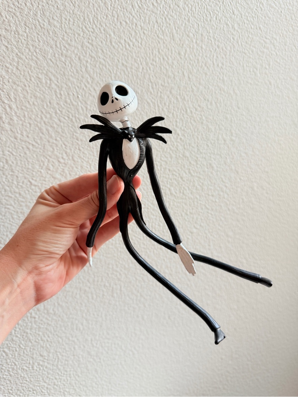 Nightmare Before Christmas 9 1/2" Bendy Poseable JACK SKELLINGTON Figure Disney